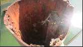 Looking Down A Turret