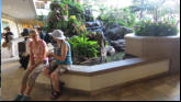 Arlene And Kay Waiting For Polynesian Center Pick Up