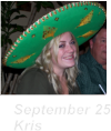 September 25 Kris